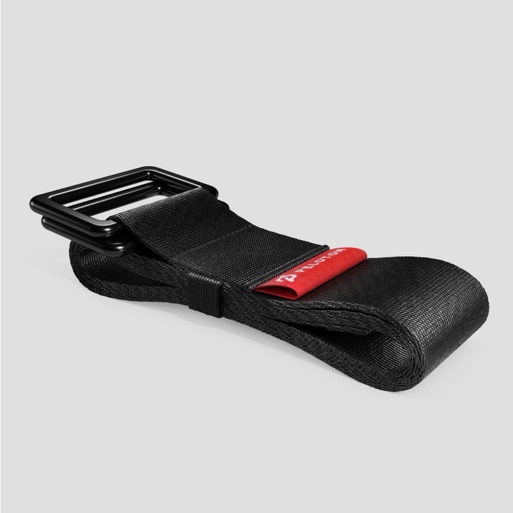 PELETON Yoga Strap with Black Metal Buckles NEW